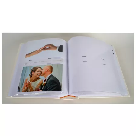 Svatební fotoalbum, 10x15, zasunovací KD-46300/2SW Love bílé PL