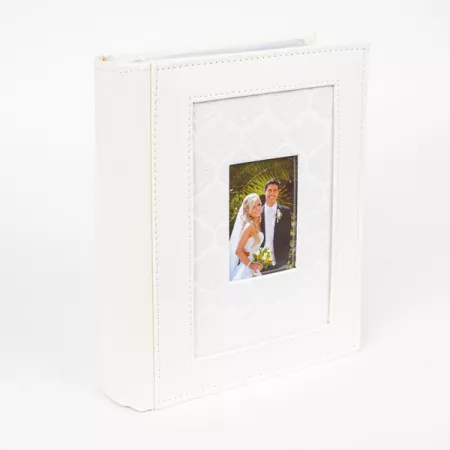 Svatební fotoalbum, 10x15, zasunovací KD-46300/2W Vision 1 PL bílé