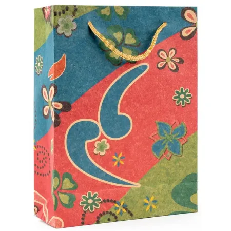 Taška papírová Craft malá 5 Ornament mix