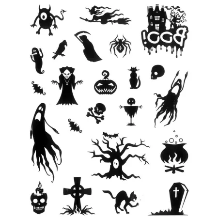 Tetování DPTT-001 Halloween DP