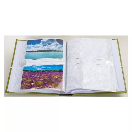 Univerzální fotoalbum, 10x15, zasunovací B-46200 Orchid 2 zelené