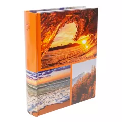 Univerzální fotoalbum, 10x15, zasunovací B-46200S Earth 2 oranžové PL