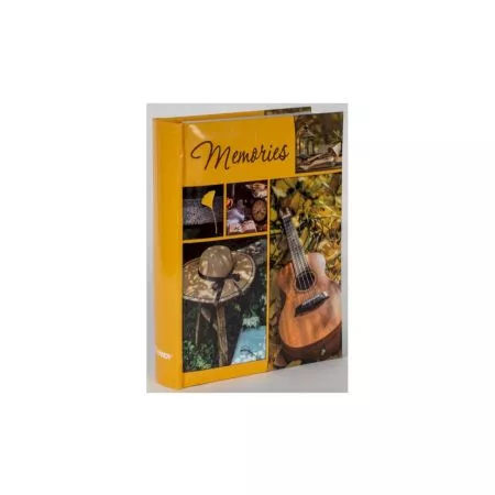 Univerzální fotoalbum, 10x15, zasunovací B-46200S Guitar 1 žluté