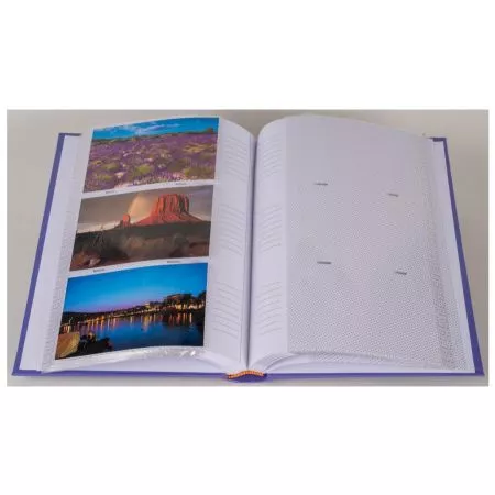 Univerzální fotoalbum, 10x15, zasunovací, B-46300S FINDER 2 FIALOVÉ