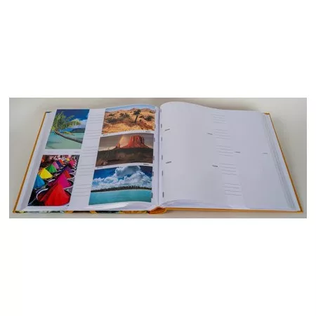 Univerzální fotoalbum, 10x15, zasunovací, B-46500S Aspect 2 oranžové