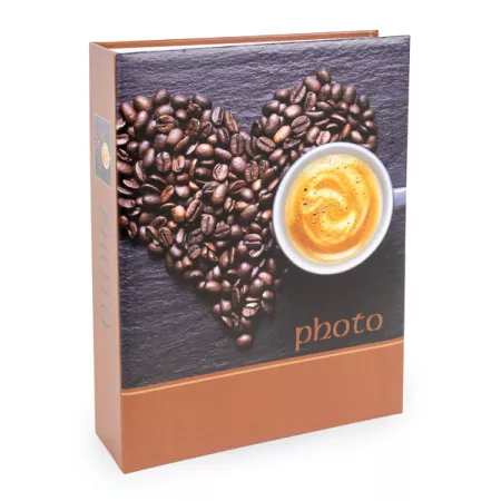 Univerzální fotoalbum, 10x15, zasunovací MM-46200 Coffee 3 pěna PL