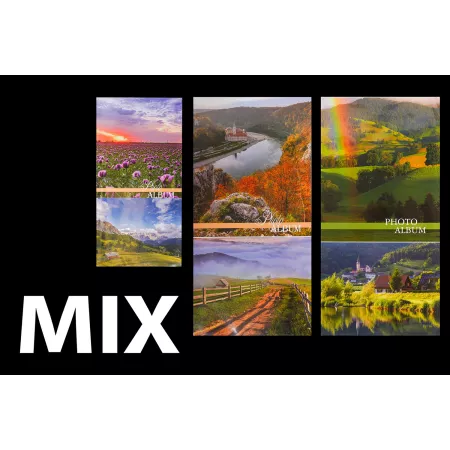 Univerzální fotoalbum, 10x15, zasunovací P2-4696 Nature mix