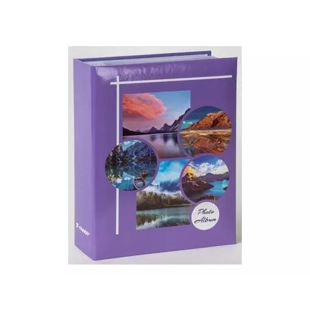 Univerzální fotoalbum, 9x13, zasunovací B-35200 Finder 2 fialové