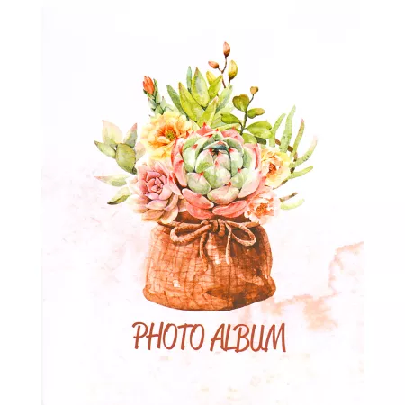 Univerzální fotoalbum, 9x13, zasunovací MM-35100 Floral 2