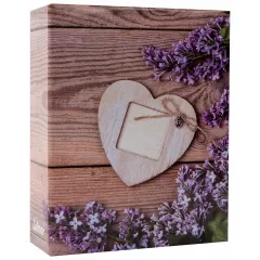 Univerzální fotoalbum na 300 foto, 10x15, zasunovací MM-46304/2 Flower heart 4 