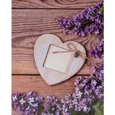 Univerzální fotoalbum na 300 foto, 10x15, zasunovací MM-46304/2 Flower heart 4 