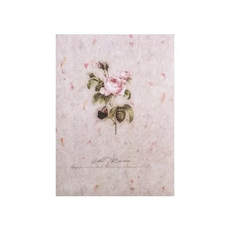 Univerzální fotoalbum, samolepící, DRS-30 Soft 1 růžová růže PL