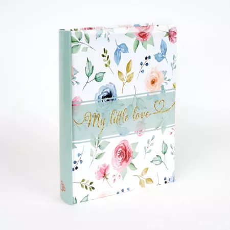Univerzální fotoalbum,10x15, zasunovací B-46300S Florid 1 zelené PL