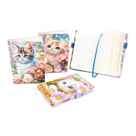 Zápisník C6 Cat mix